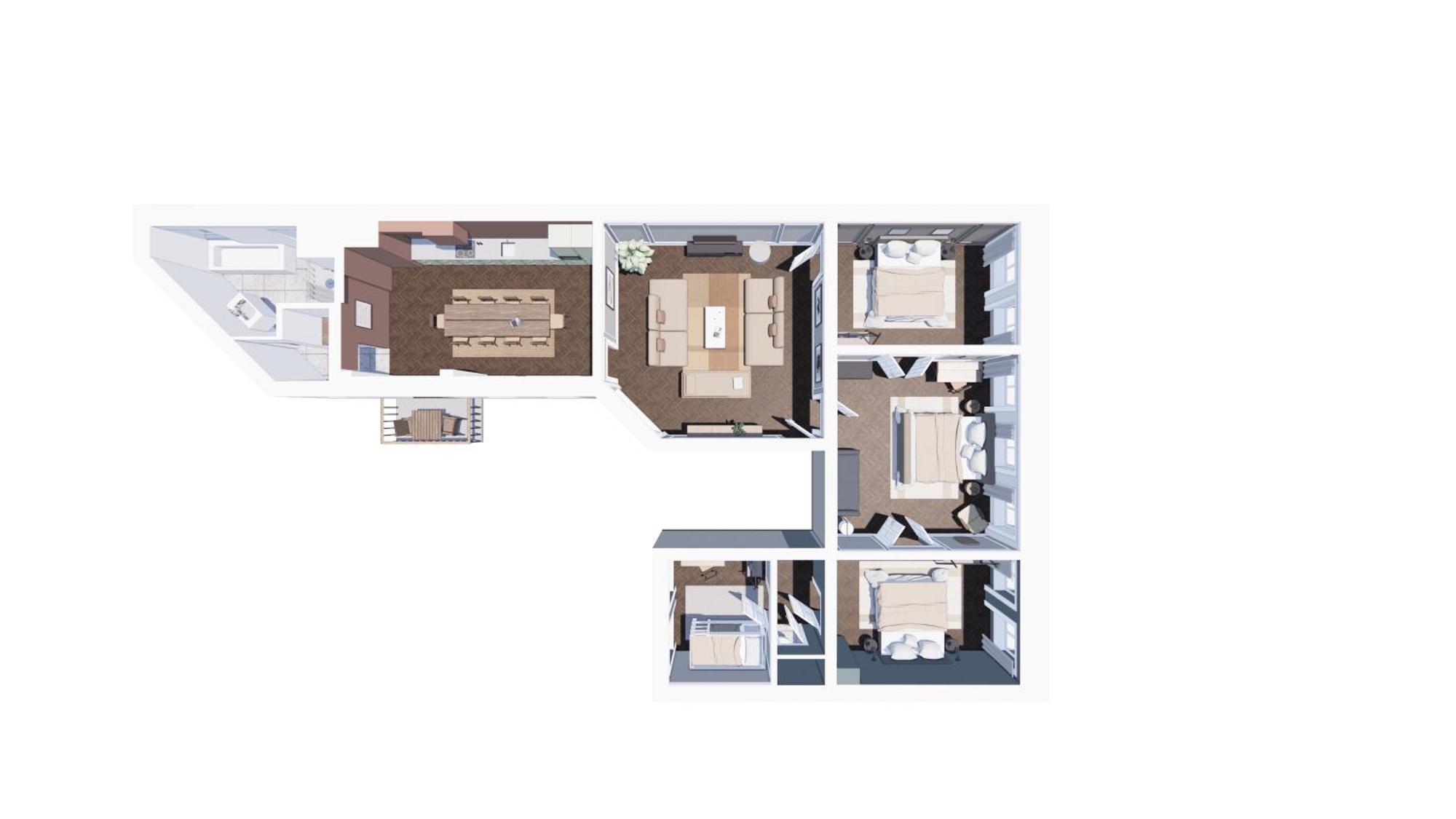 Large 4 Bedroom With Balcony & Bathtub In Cph City Copenhagen Exterior photo
